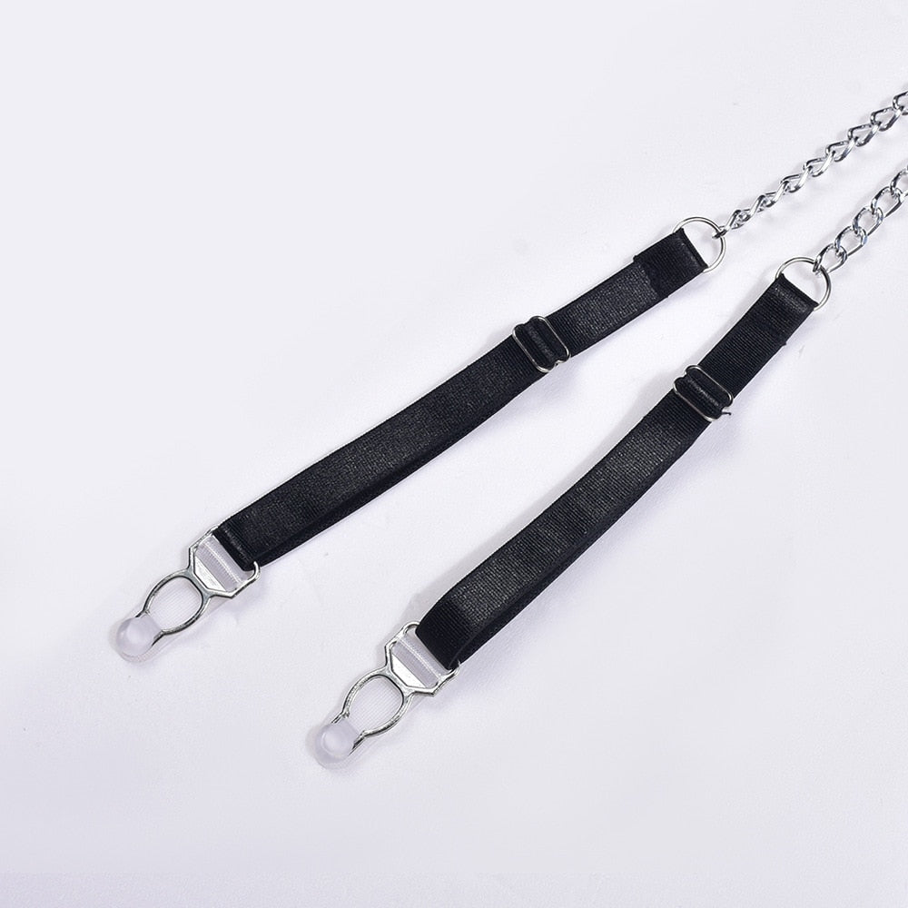 Ensemble lingerie de luxe sexy fleuri et frou-frous avec porte-jarretelles Violette